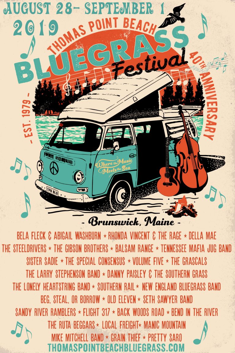 Festival Posters Thomas Point Beach Bluegrass Festival