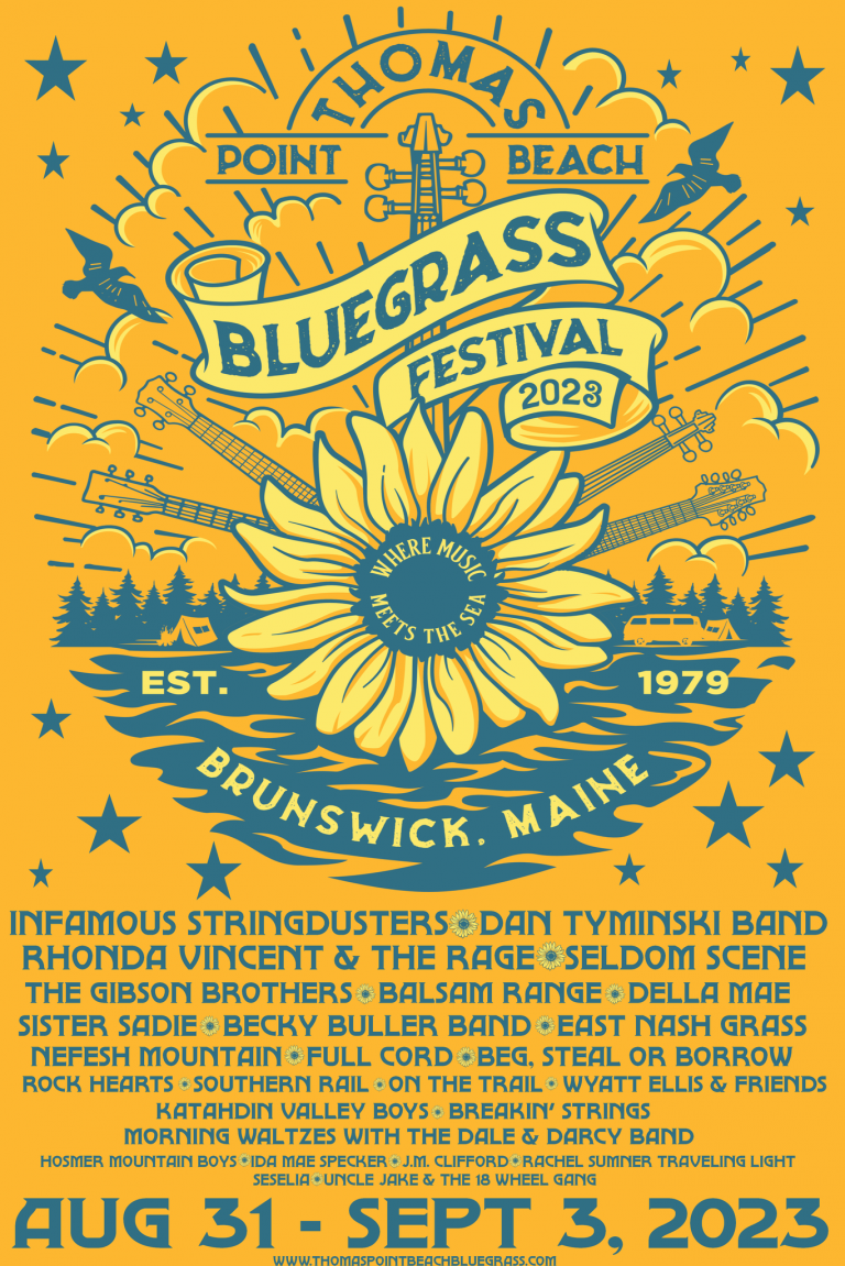 Festival Schedule Thomas Point Beach Bluegrass Festival